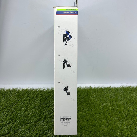 Actimove Knee Brace Wrap Around, Simple Hinges, Sport Edition XL Black, Cool Max - Picture 4 of 9